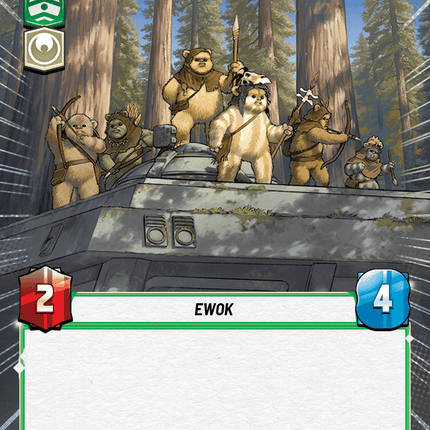 Ewok Brigade - Hyperspace - Star Wars Unlimited Homeworlds card
