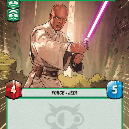 Mace Windu - Austere Centrist - Hyperspace - Star Wars Unlimited Homeworlds card