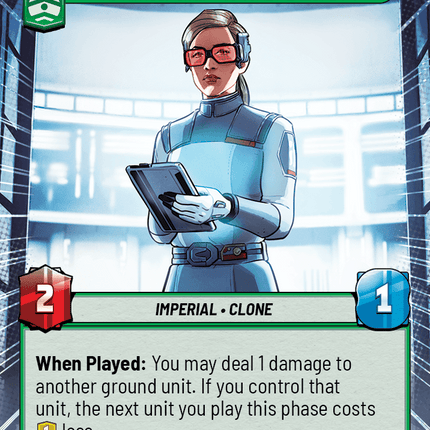 Emerie Karr - For Your Own Good - Hyperspace - Star Wars Unlimited Homeworlds card