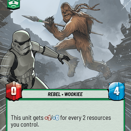 Wroshyr Rebel - Hyperspace - Star Wars Unlimited Homeworlds card