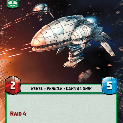 Assault Frigate - Hyperspace - Star Wars Unlimited Homeworlds card