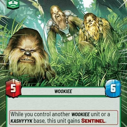 Wookiee Rangers - Hyperspace - Star Wars Unlimited Homeworlds card