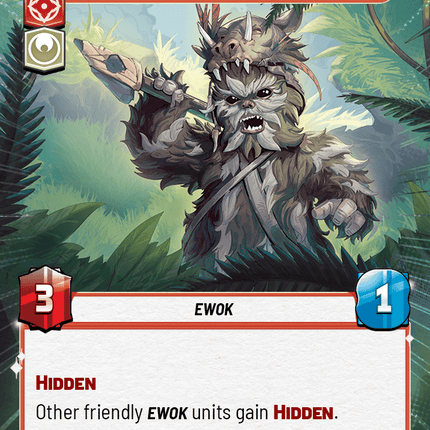Teebo - Striped Hunter - Hyperspace - Star Wars Unlimited Homeworlds card