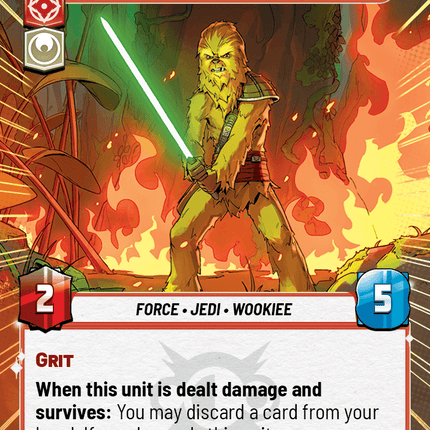 Gungi - Fighting for Kashyyyk - Hyperspace - Star Wars Unlimited Homeworlds card