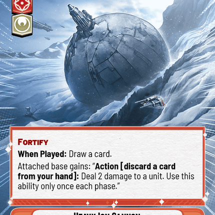 Heavy Ion Cannon - Hyperspace - Star Wars Unlimited Homeworlds card