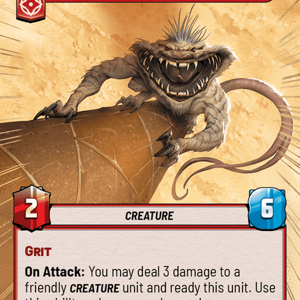 Arena Nexu - Starved for Prey - Hyperspace - Star Wars Unlimited Homeworlds card