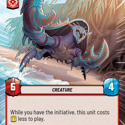 Aggrocrab - Hyperspace - Star Wars Unlimited Homeworlds card