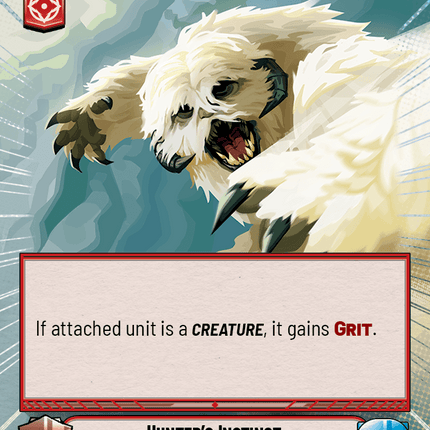 Hunter's Instinct - Hyperspace - Star Wars Unlimited Homeworlds card
