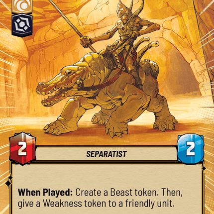 Geonosian Picador - Hyperspace - Star Wars Unlimited Homeworlds card