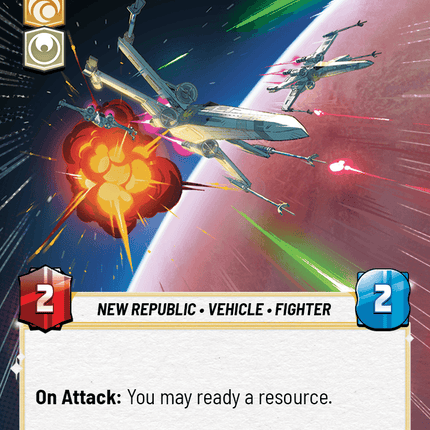 Corona Squadron X-Wing - Hyperspace - Star Wars Unlimited Homeworlds card
