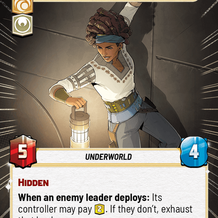 Phee Genoa - Liberator of Ancient Wonders - Hyperspace - Star Wars Unlimited Homeworlds card