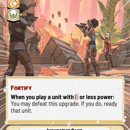 Insurgent Camp - Hyperspace - Star Wars Unlimited Homeworlds card