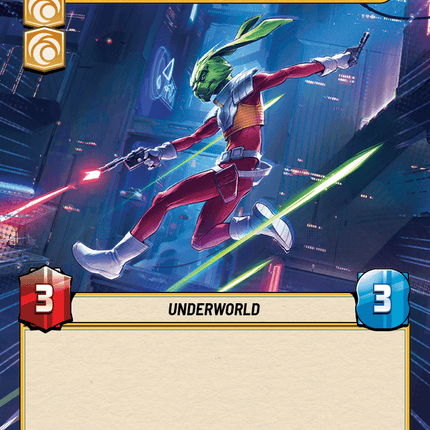 Jaxxon - I Can Hear You Breathing! - Hyperspace - Star Wars Unlimited Homeworlds card