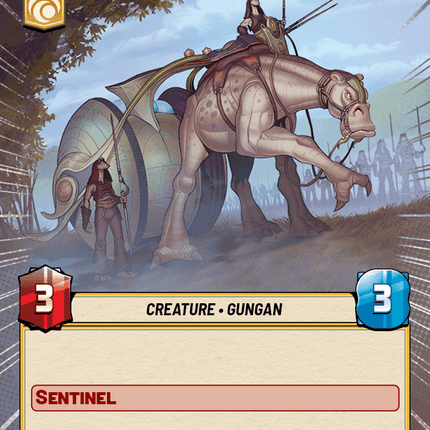 Gungan Battle Wagon - Hyperspace - Star Wars Unlimited Homeworlds card