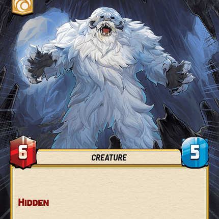 Lurking Wampa - Hyperspace - Star Wars Unlimited Homeworlds card
