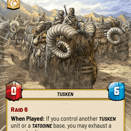 Raiding Party - Hyperspace - Star Wars Unlimited Homeworlds card
