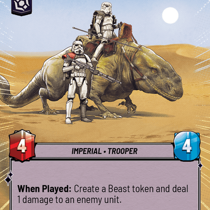 Imperial Cavalry - Hyperspace - Star Wars Unlimited Homeworlds card