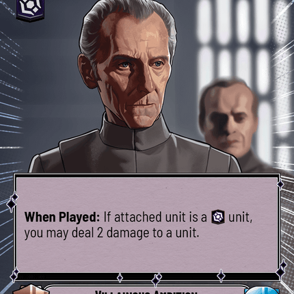 Villainous Ambition - Hyperspace - Star Wars Unlimited Homeworlds card