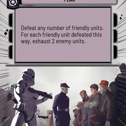 Forced Pacification - Hyperspace - Star Wars Unlimited Homeworlds card