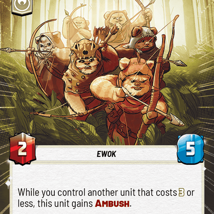 Ewok Archers - Hyperspace - Star Wars Unlimited Homeworlds card