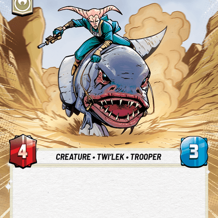 Ryloth Revolutionary Rider - Hyperspace - Star Wars Unlimited Homeworlds card