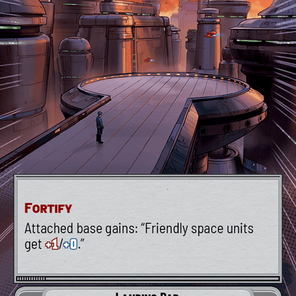 Landing Pad - Hyperspace - Star Wars Unlimited Homeworlds card