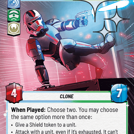 Hunter - Everyone Get to Cover! - Hyperspace Foil - Star Wars Unlimited Homeworlds card
