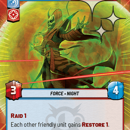 Mother Talzin - Pledged to the Sisterhood - Hyperspace Foil - Star Wars Unlimited Homeworlds card