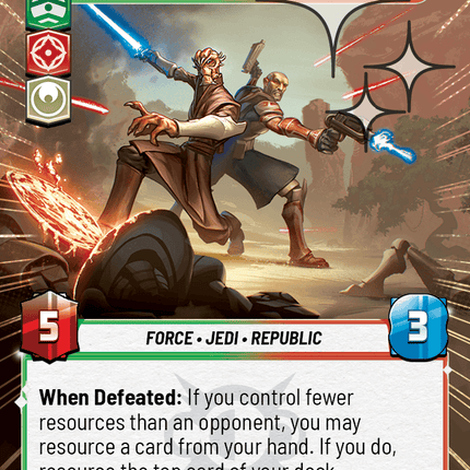 Ima-Gun Di - Holding out for Resupply - Hyperspace Foil - Star Wars Unlimited Homeworlds card