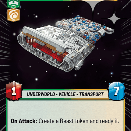 Eravana - Hauling Rathtars - Hyperspace Foil - Star Wars Unlimited Homeworlds card