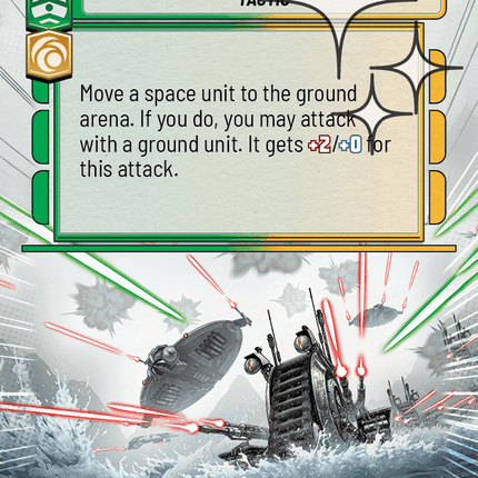 Low Altitude Combat - Hyperspace Foil - Star Wars Unlimited Homeworlds card