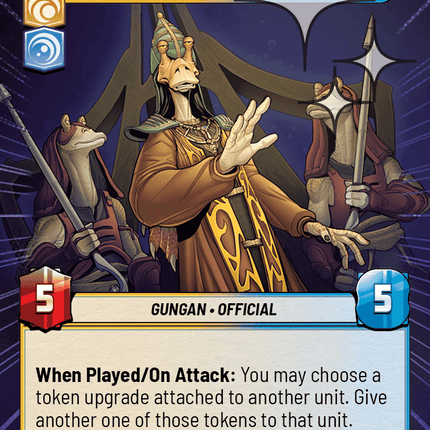 Boss Lyonie - Hypnotized - Hyperspace Foil - Star Wars Unlimited Homeworlds card