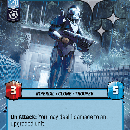 Scorch - Imperial Commando - Hyperspace Foil - Star Wars Unlimited Homeworlds card