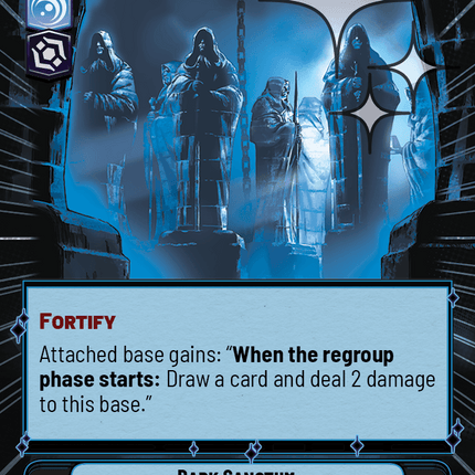 Dark Sanctum - Hyperspace Foil - Star Wars Unlimited Homeworlds card