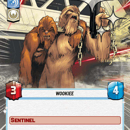 Wookiee Protector - Hyperspace Foil - Star Wars Unlimited Homeworlds card