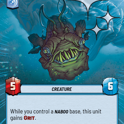 Opee Sea Killer - Hyperspace Foil - Star Wars Unlimited Homeworlds card