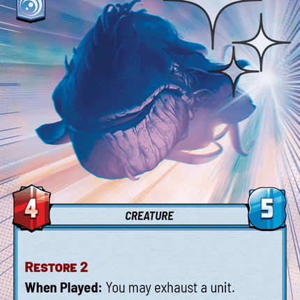 Starlit Purrgil - Hyperspace Foil - Star Wars Unlimited Homeworlds card