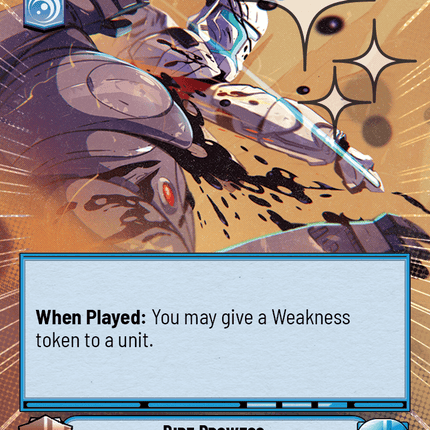 Dire Prowess - Hyperspace Foil - Star Wars Unlimited Homeworlds card