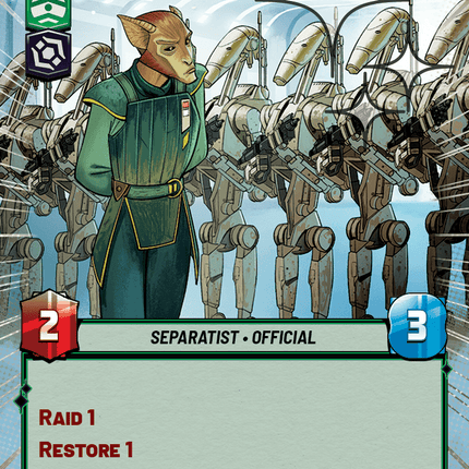 Secessionist Convert - Hyperspace Foil - Star Wars Unlimited Homeworlds card