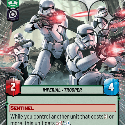 Stormtrooper Patrol - Hyperspace Foil - Star Wars Unlimited Homeworlds card