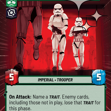 The First Legion - Vader's Fist - Hyperspace Foil - Star Wars Unlimited Homeworlds card
