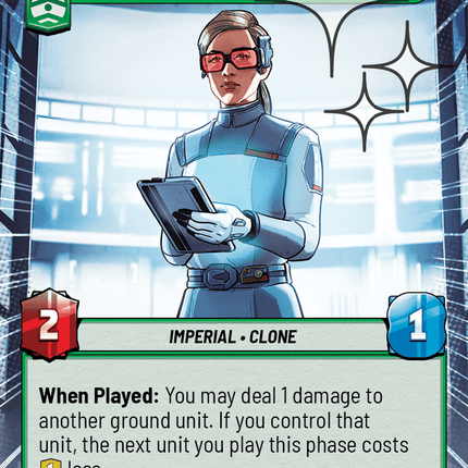 Emerie Karr - For Your Own Good - Hyperspace Foil - Star Wars Unlimited Homeworlds card