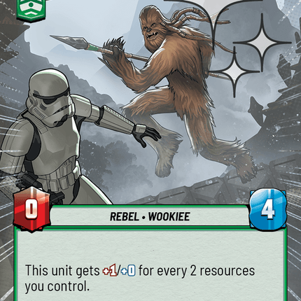 Wroshyr Rebel - Hyperspace Foil - Star Wars Unlimited Homeworlds card