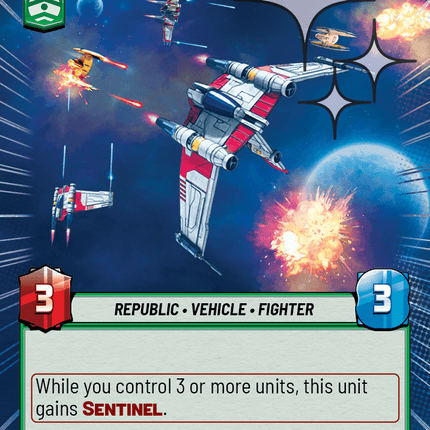 V-19 Skirmisher - Hyperspace Foil - Star Wars Unlimited Homeworlds card
