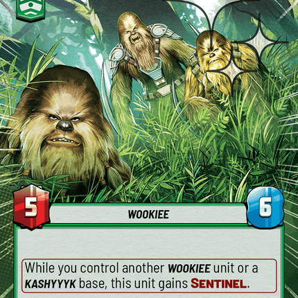 Wookiee Rangers - Hyperspace Foil - Star Wars Unlimited Homeworlds card