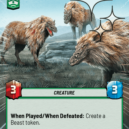 Howler Pack - Hyperspace Foil - Star Wars Unlimited Homeworlds card