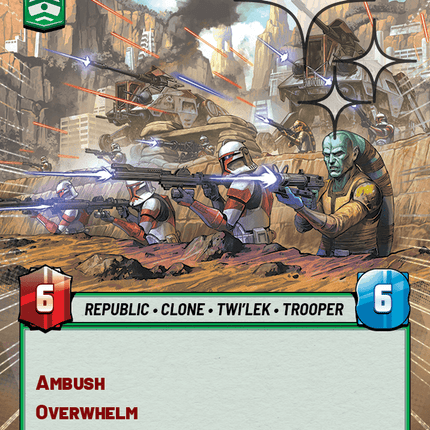 Outer Rim Garrison - Hyperspace Foil - Star Wars Unlimited Homeworlds card
