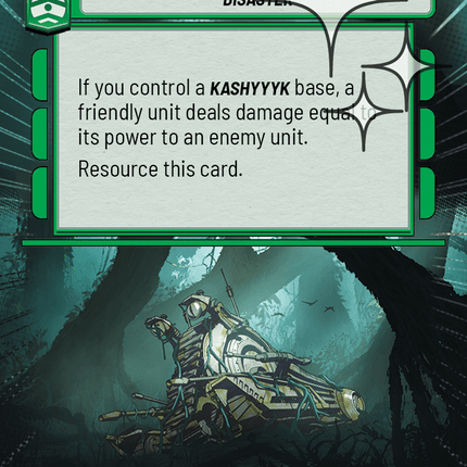 Overgrowth - Hyperspace Foil - Star Wars Unlimited Homeworlds card