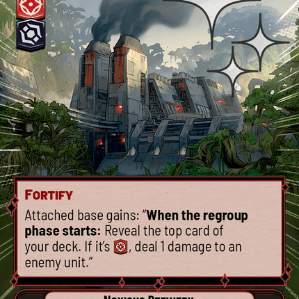 Noxious Refinery - Hyperspace Foil - Star Wars Unlimited Homeworlds card