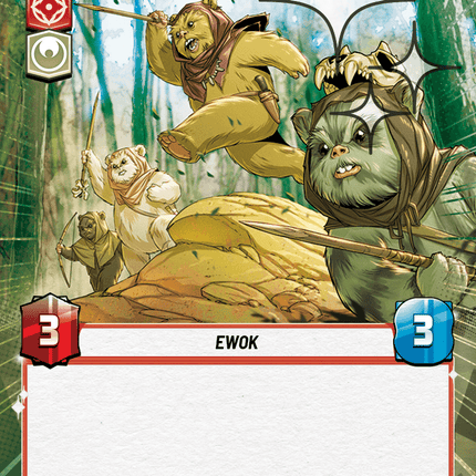 Champions of Endor - Hyperspace Foil - Star Wars Unlimited Homeworlds card